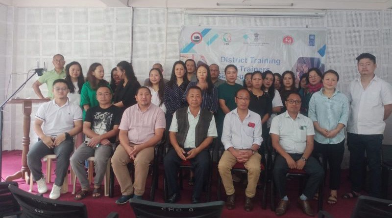 Participants of the U-WIN programme in Mokokchung.